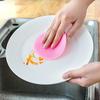Silicone Non-Stick Dishwashing & Vegetable Cleaning Brush