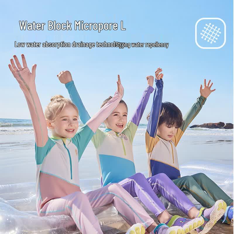Lemonkid Kids  Long Sleeve Sun Protection One-Piece Swimsuit LK2251245 150