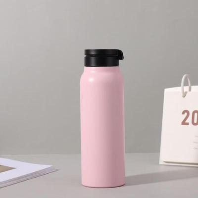 Portable Stainless Steel Insulated Sports Bottle with Phone Holder