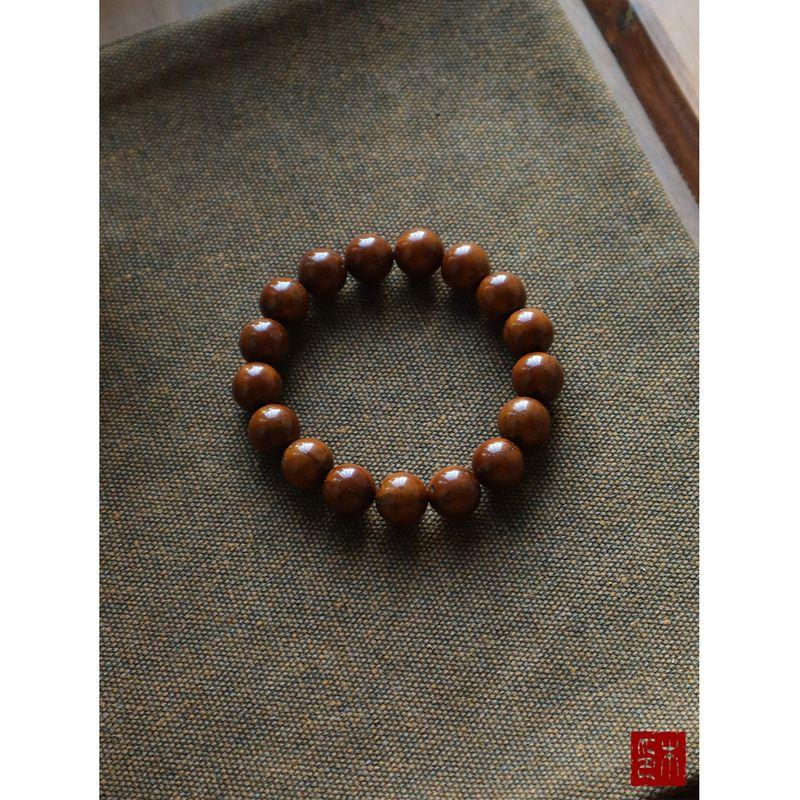 

Мумиан Цзыси Натуральный Пурпурно-Золотой Мышь Античное Золото Браслет Простая Нить Семена Бодхи Китайский Стиль Литературный и Игровой Мужские и Женские Украшения Child string 11-12mm 12mm