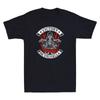 Motorrad Victory Or Valhalla Nordisch Wikinger Horror Totenkopf Vintage Herren T-Shirt