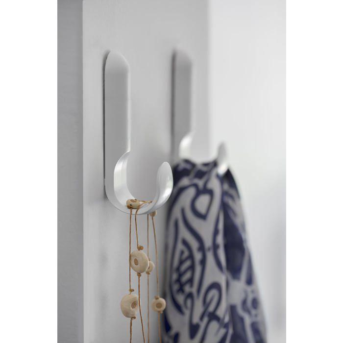 Cintre Adhésif - INOFIX - Atlas Blanc - Modèle 2181-2K - Poids Max 2,5 Kg