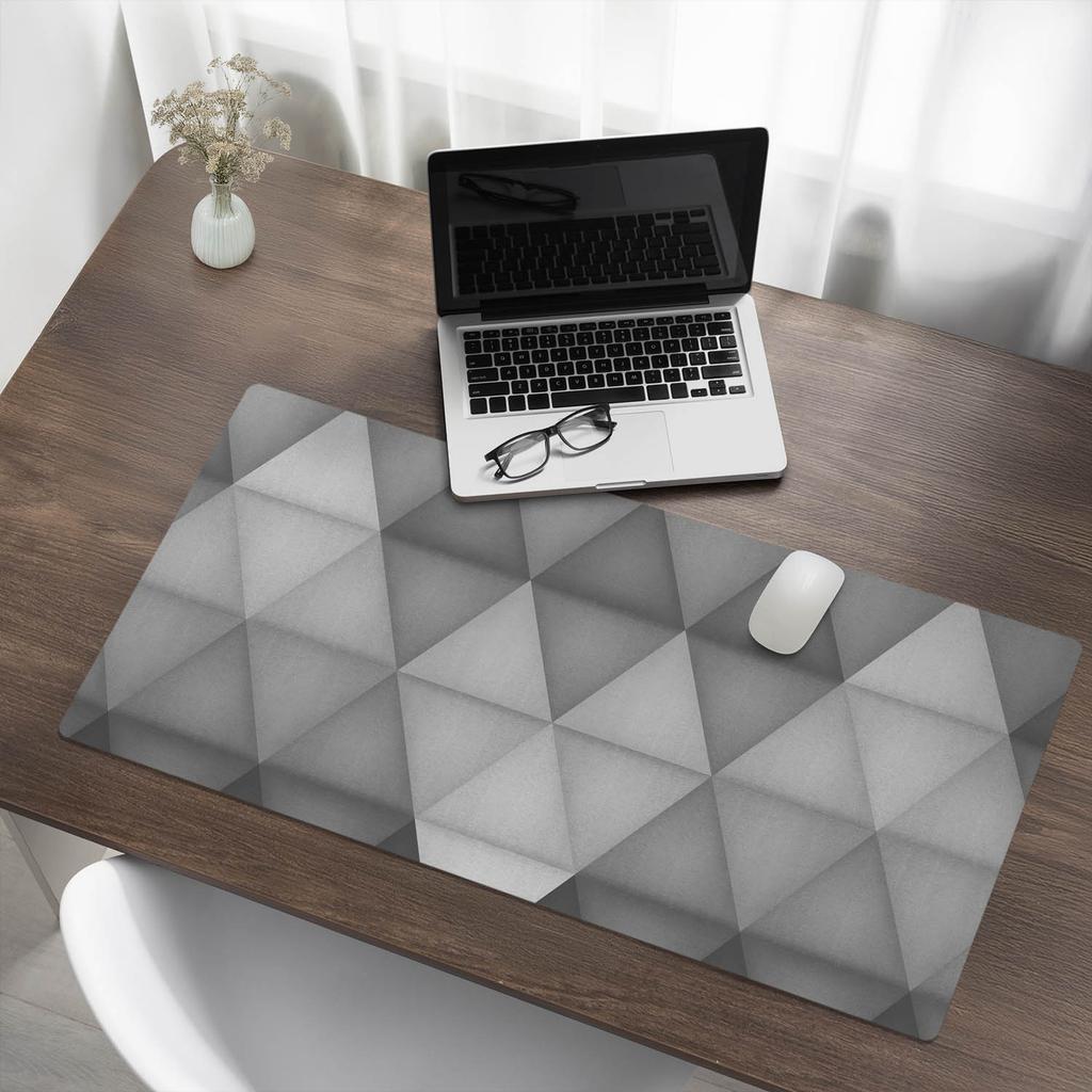 Protective Vinyl Mat For Companies And Offices Geometric Triangles 100X50 Cm