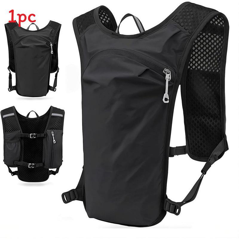 Outdoor Sports Backpack With Breathable Nylon Material For Cycling Running Hiking And Marathon Activities