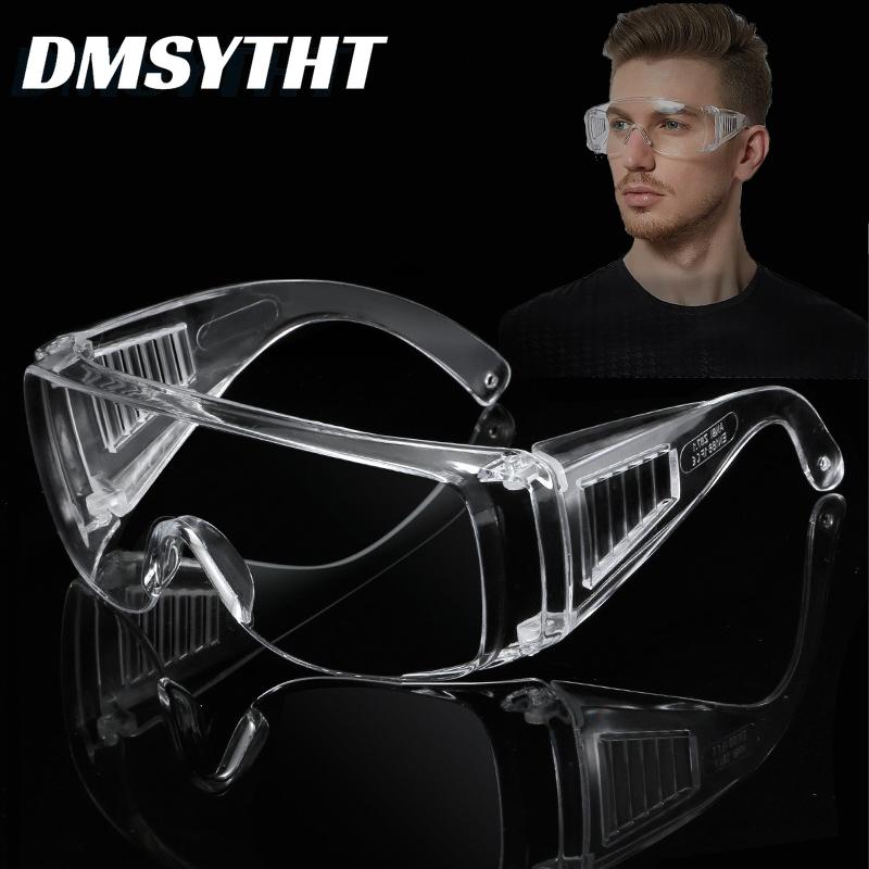 Non-polarized Blinds High Definition Transparent Multi-functional Men Women Protective Goggles Anti-fog Anti-Splash Dust Proof Safety Eyeglasses