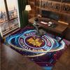 Tappeto in Velluto di Cristallo con Stampa del West Ham United Football, Comodo Assorbente d'Acqua Antiscivolo Tappeto per Pavimenti Interni