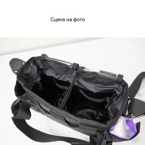 Professional Makeup Waist Pack Portable Large Capacity Multi-Compartment Organizer for Film Set & On Location