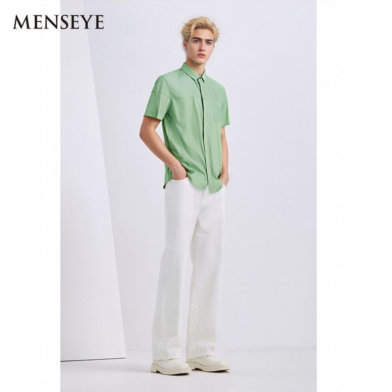 Menseye Menseye Casual Short-Sleeved Shirt