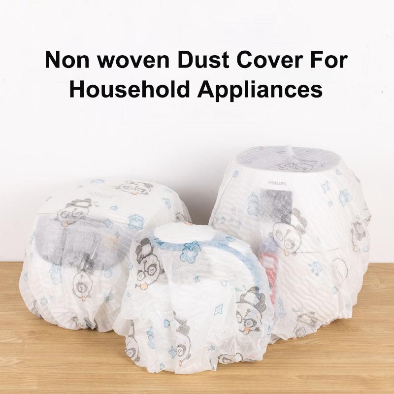 10Pcs Disposable Dust Cover Household Appliances Fan Rice Cooker Microwave Oven Universal Cartoon Prints Cover