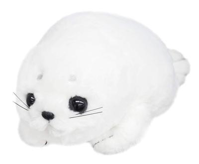 Sanei Boeki Original Plush Toy Moffly Animal Seal W13×D27×H12cm