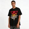 Vintage Sommer-T-Shirt mit Kokosnussbaum-Print aus reiner Baumwolle
