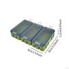 3 Pieces Fishing Lures Box Accessory Waterproof Multipurpose Hooks Storage