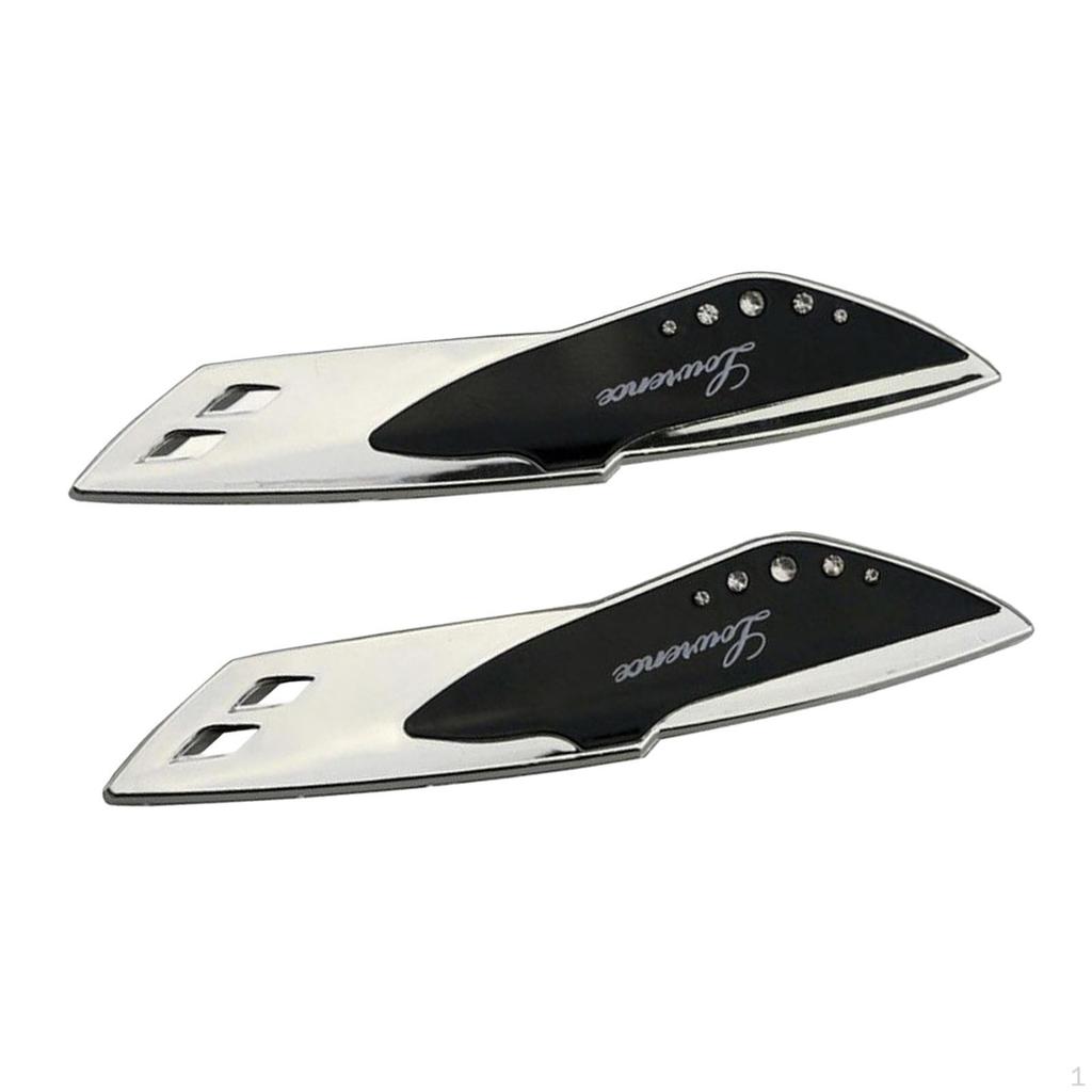 2Pcs Car Windscreen Wiper Pressurizer Stand Wing Blade Spoilers Protector