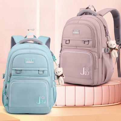 Rugzak voor Middelbare Scholieren met Grote Capaciteit Junior High School Meisjes met Hoge Uitstraling Dopamine Niche Student Schooltas