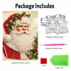 Christmas Pearl Painting Kit Handmade DIY Santa Claus Holly Home Decoration Painting