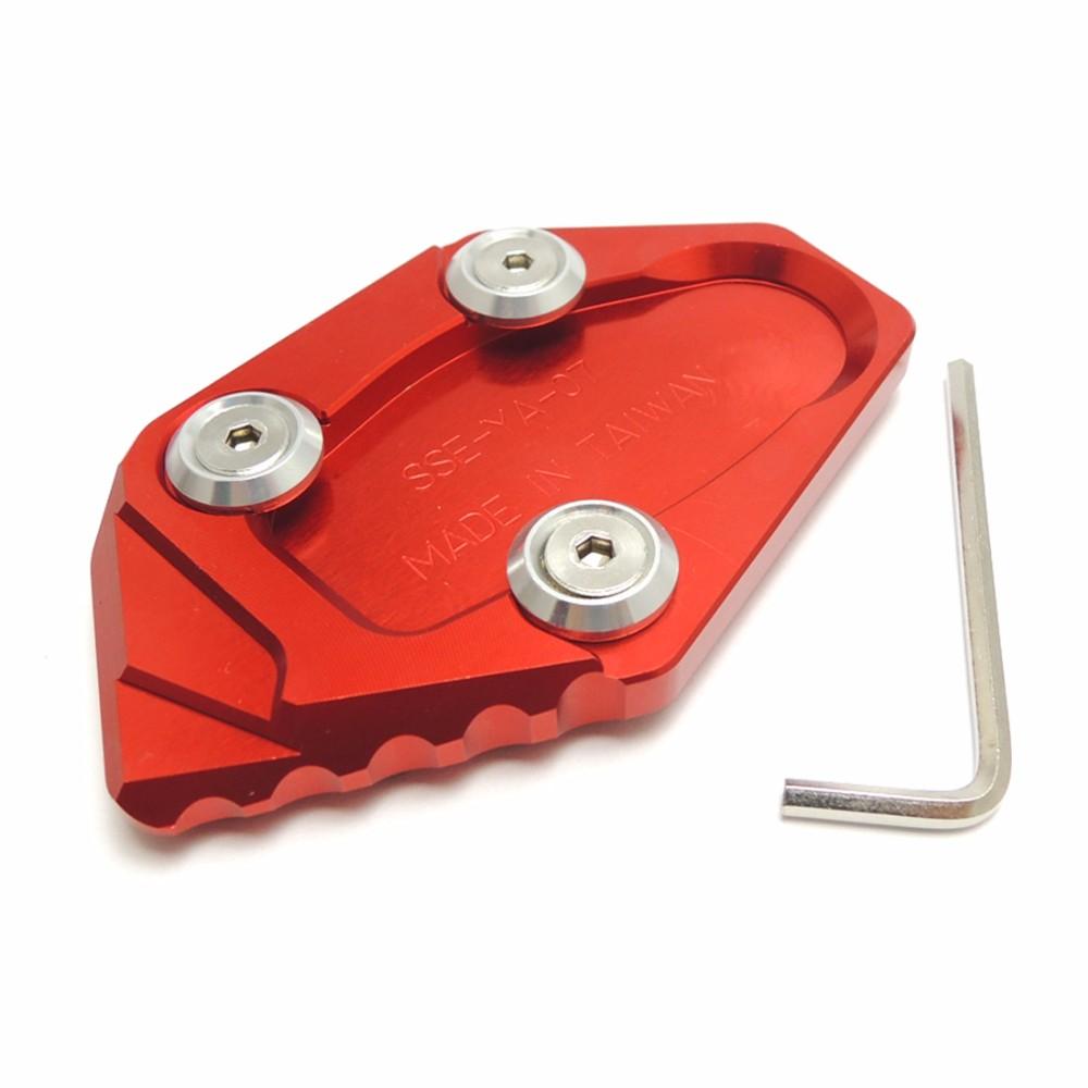 CNC Side Stand Plate Kickstand Extension Pad Enlarger for YAMAHA R25 R3 2013-16