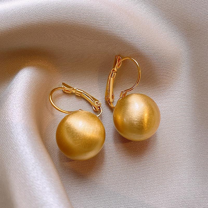Sparkly Rhinestone Zircon Earrings for Women Round Ball Earrings Wedding Bridal Accessories Party Ear Jewelry Wholesale