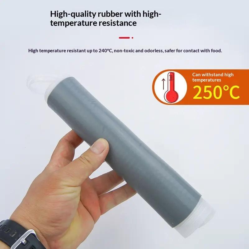 Pot Handle Heat Insulation Cover Anti-Scalding Rubber Handle Cover Frying Pan Protector Hot Handle Holder Sleeve For Cookware
