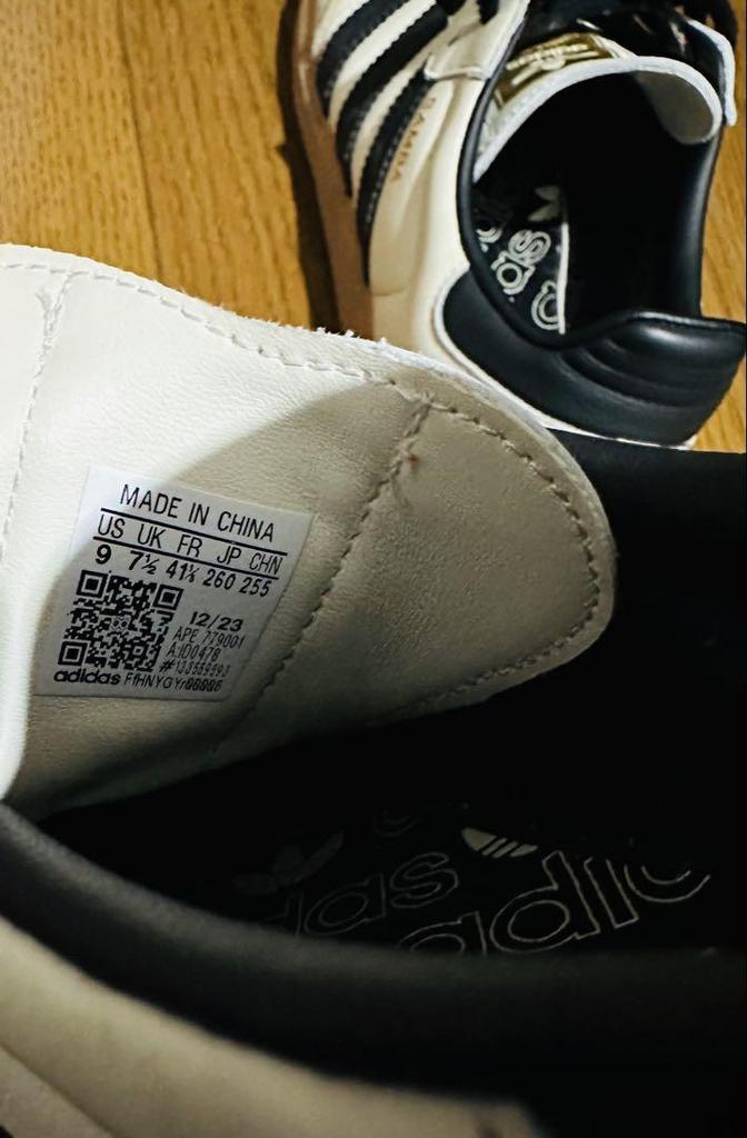 [USED] adidas Sumba 26.0 Cream White