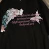 Amerikanisches Retro-Street-T-Shirt mit Schmetterlingsdruck-Grafik, Sommer, Herren und Damen, locker sitzend, Paar, lässig, Hip-Hop, kurze Ärmel, y2k