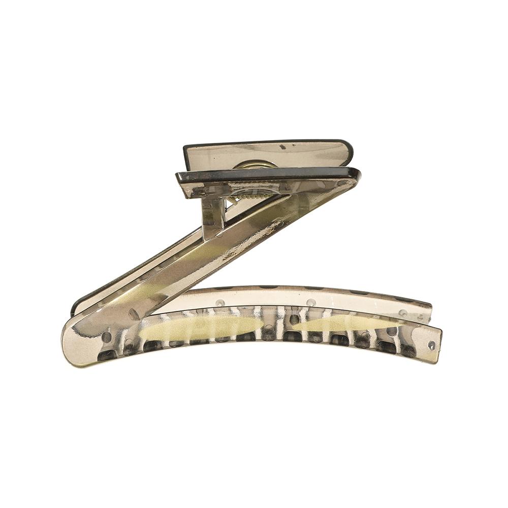 

Простые Z-образные полупрозрачные заколки для волос, шпилька, модные аксессуары для волос, большая заколка-краб для женщин, девушки