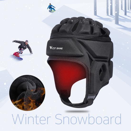 Stereo Rugby Helmet Warm Unisex Anti Collision Soccer Headgear for Soccer Goalie