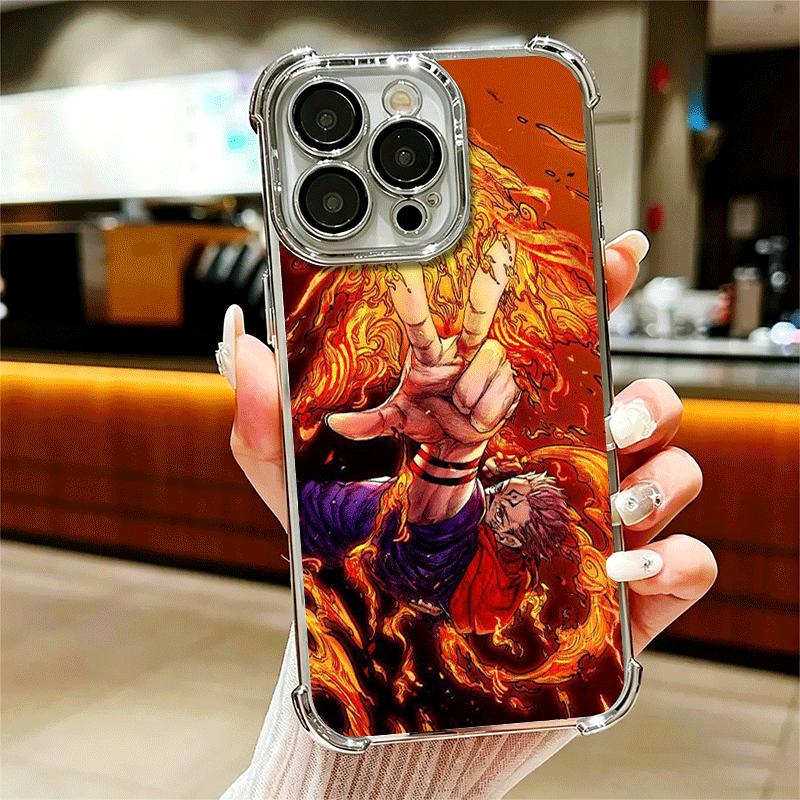 

Аниме Итадори Юдзи JUJUSU Мягкий чехол для телефона для iPhone 15 16 17 Air 14 Pro Max 16E Plus 13 12 Mini Покрытие Защита от падений Fundas iPhone 15 Pro