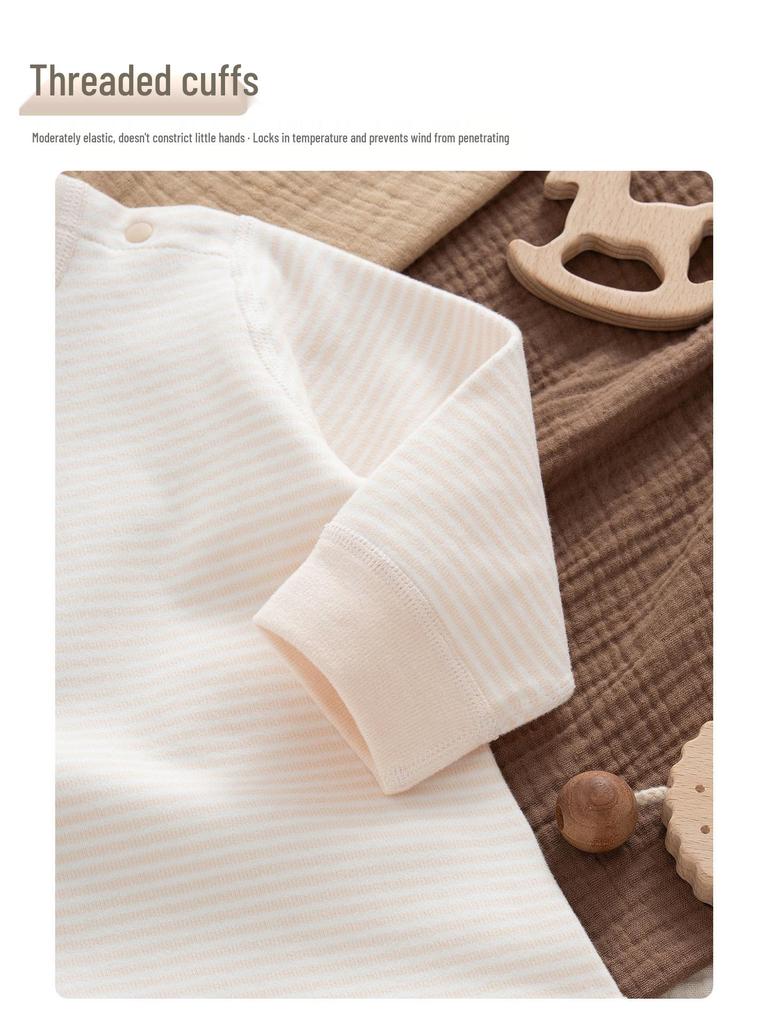 Warm Baby Bodysuit - Autumn/Winter Long Sleeve Velvet Romper with High Neck for Boys & Girls