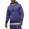 Jordan Essentials Logo Print Hoodie Long Sleeve Casual Sweatshirt Men Tops Purple FD7546-502