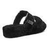 UGG Fuzz Yeah Black Sandals Women's 1104662-BLK
