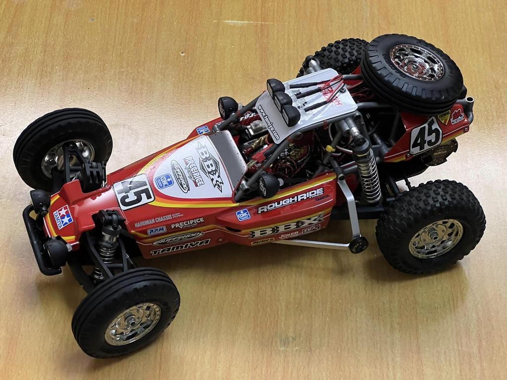 Kingfly OP Parts Aluminum Side Bumper for Tamiya 1/10 BBX BB-01 Chassis, Silver