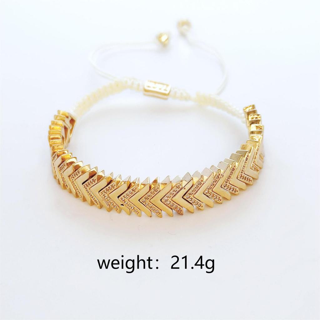 Bohemian Exaggerated Vintage Jewelry Exotic Leaves Love Geometric Bracelet Women