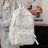 Schoolbag Female Junior High School Student Japanese Small Fresh Cute Versatile Juvenile Feeling Backpack Female Light High School Student Backpack