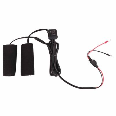USB Heated Grips Removable Motorcycle Warmer Overgrip Handlebar Temperature Adjustable Electric