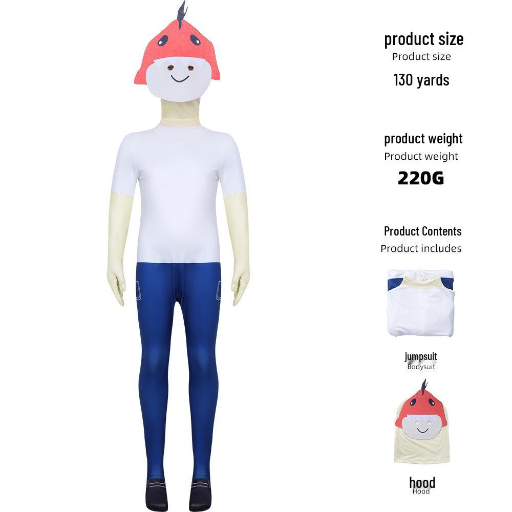 50,000 Halloween Forest Cosplay Costume: Horror Game Owl Deer Design for Kids & Adults.