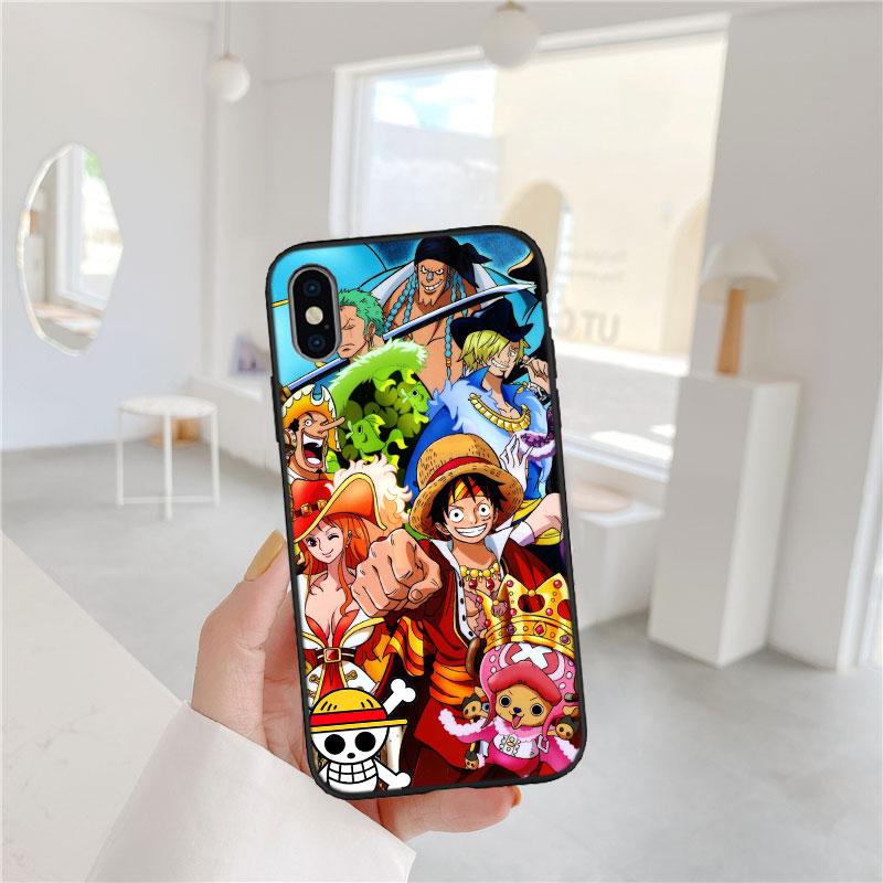 One Piece Cool Soft Shell Phone Case for Samsung Galaxy S20 S21 S22 Ultra FE + Plus A21S A22 A24 A25 A26 A30 A30S A31