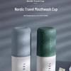 Travel Toothbrush & Wash Cup Set: Portable Storage and Mouthwash Cup
