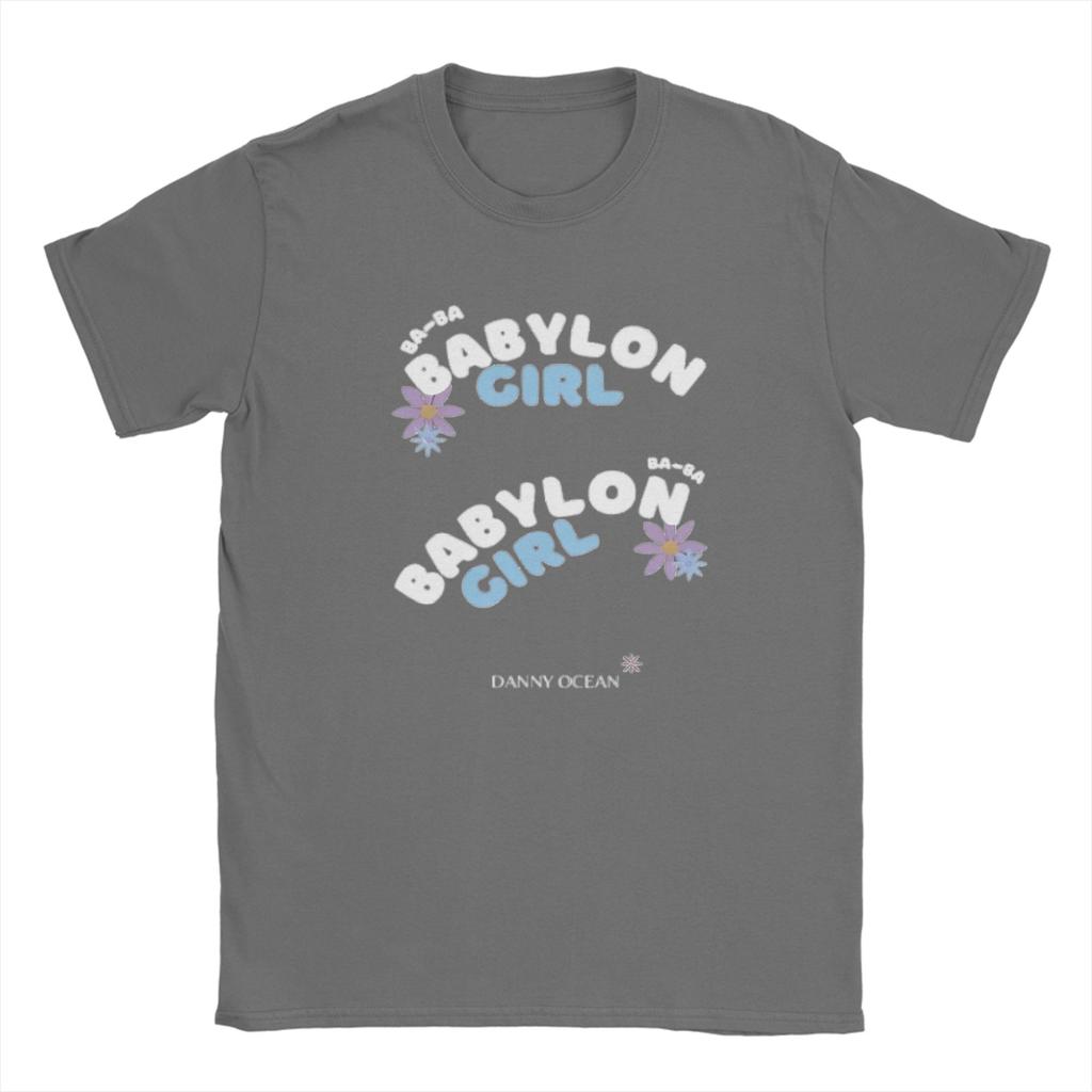 Singer Dannys Ocean Harajuku Album Cotton T Shirt For Unisexs Summer Aesthetic TShirts ONeck Tees Big Size Wholesale Clothes
