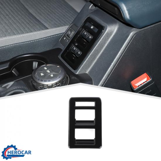 ABS Window Lift Switch Button Panel Trim Decorative Cover for Ford Bronco +