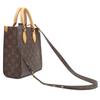 LOUIS VUITTON M45847 Monogram Sac Plat BB2WAY bag Monogram canvas Array