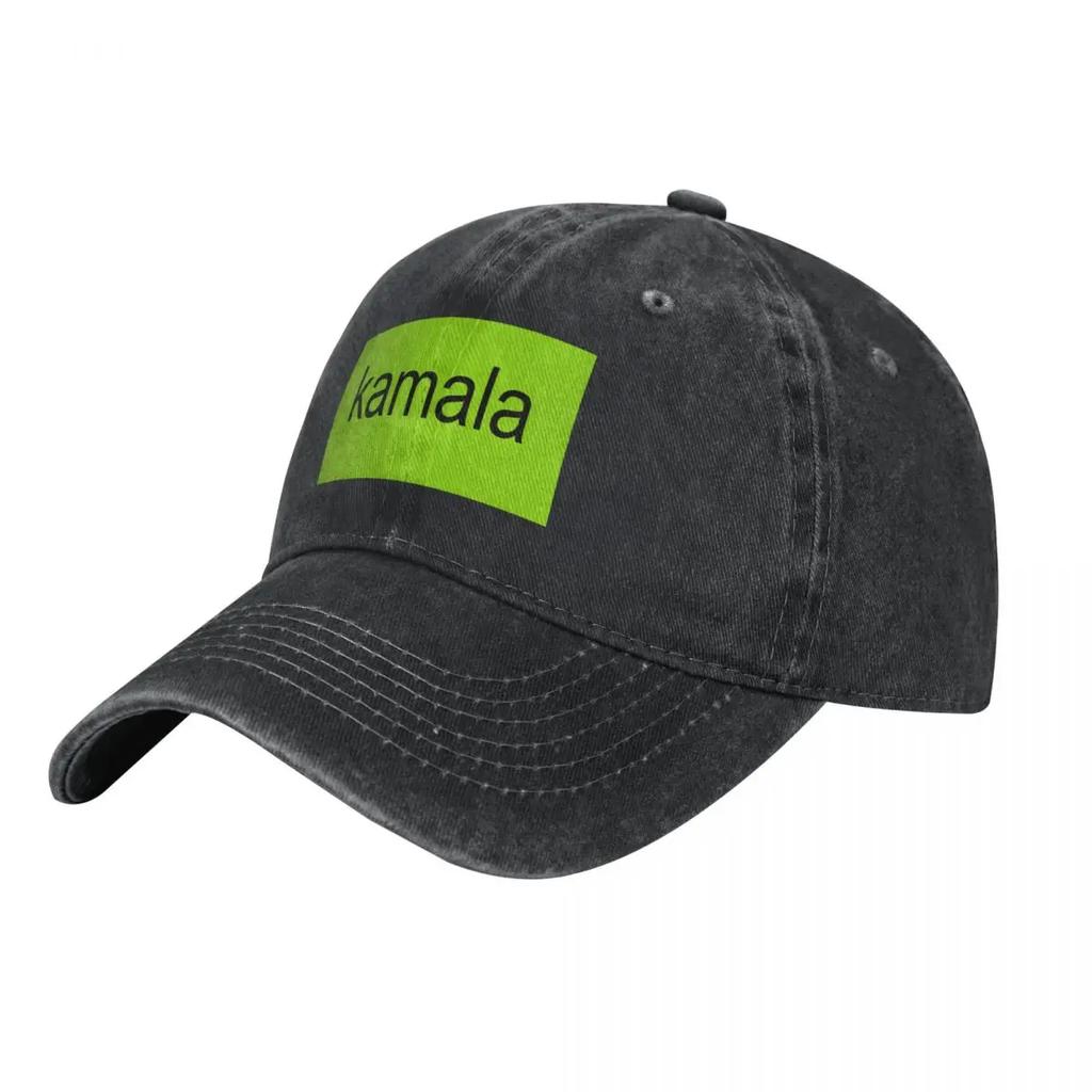 Kamala Brat Baseball Cap Streetwear Wild Ball Hat Luxury Brand Kids Hat Caps Unisex Womens