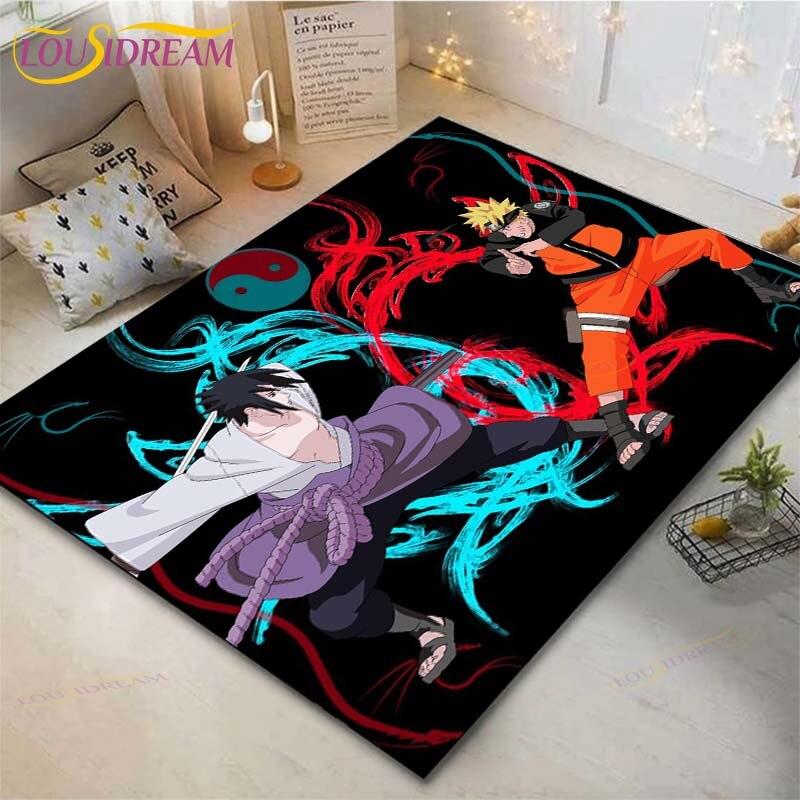 Anime Naruto Carpet Kids Carpets Living Room Tea Table Mats Bedroom Rug Washable Floor Mats Area Mat Horror Rug