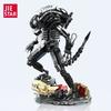 882pcs Battle Alien Building Block Xenomorph Star Beast New Year Christmas creative expert robot moc model toy birthday gifts STEM DIY Model Kit 3D