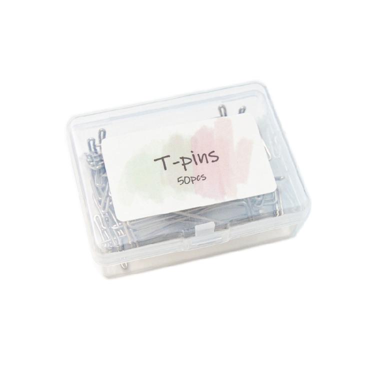 Stainless Steel T-Pins Needle Wigs Sewing Pins for Holding Wigs Hair Extender Wigs