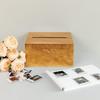 Boîte Enveloppes Creative Deco Urne Mariage Marron Clair 29x25x15 cm