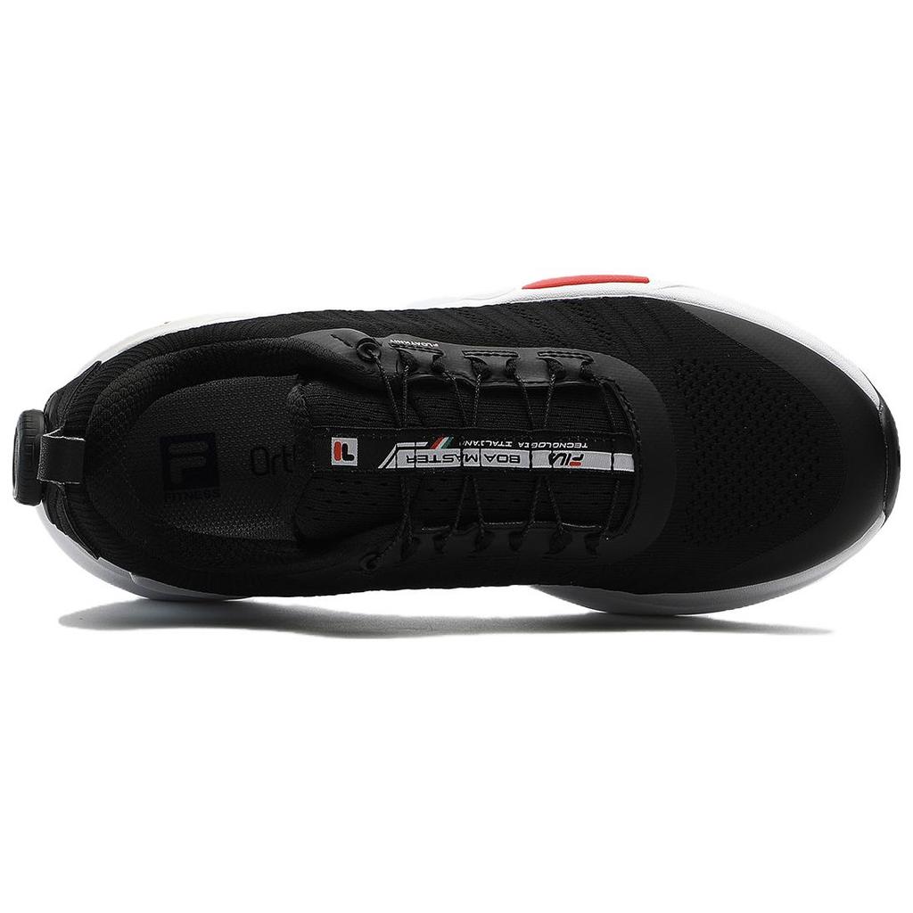 FILA Boa Master Aerobic Fitness Comfortable Versatile Low-Top Training Shoes Women sneaker Black A12W331307FBK