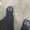 Damenmode Tabi Schuhe Echtes Leder Stiefeletten Klobige Absätze Niedrige Absätze Damenstiefel Luxusdesign Mode Zehenschuh