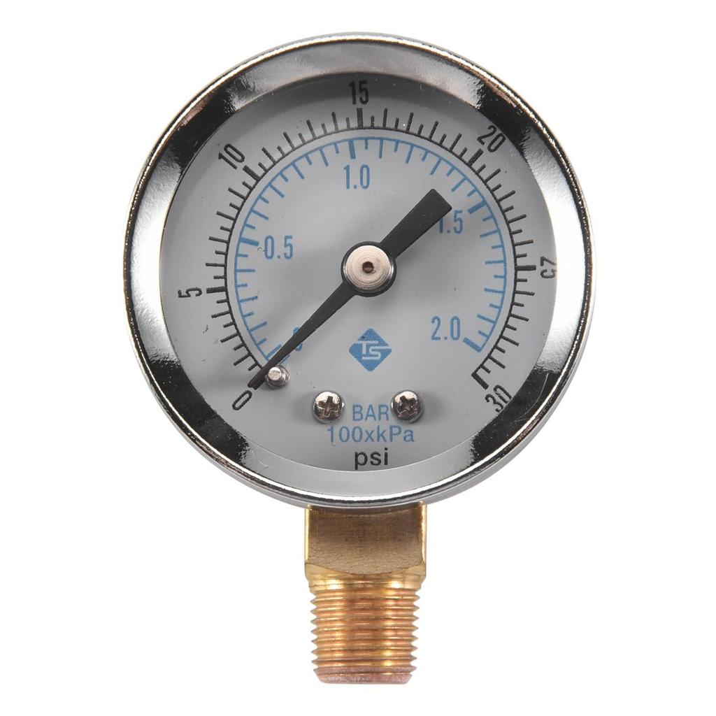 Druck 0 30 Psi 0 2 Stange Dial Kompressor Meter Hydraulische