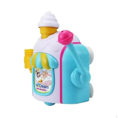 Ice Cream Bubble Creator Water Foam Play Toy Long-Lasting ABS Material