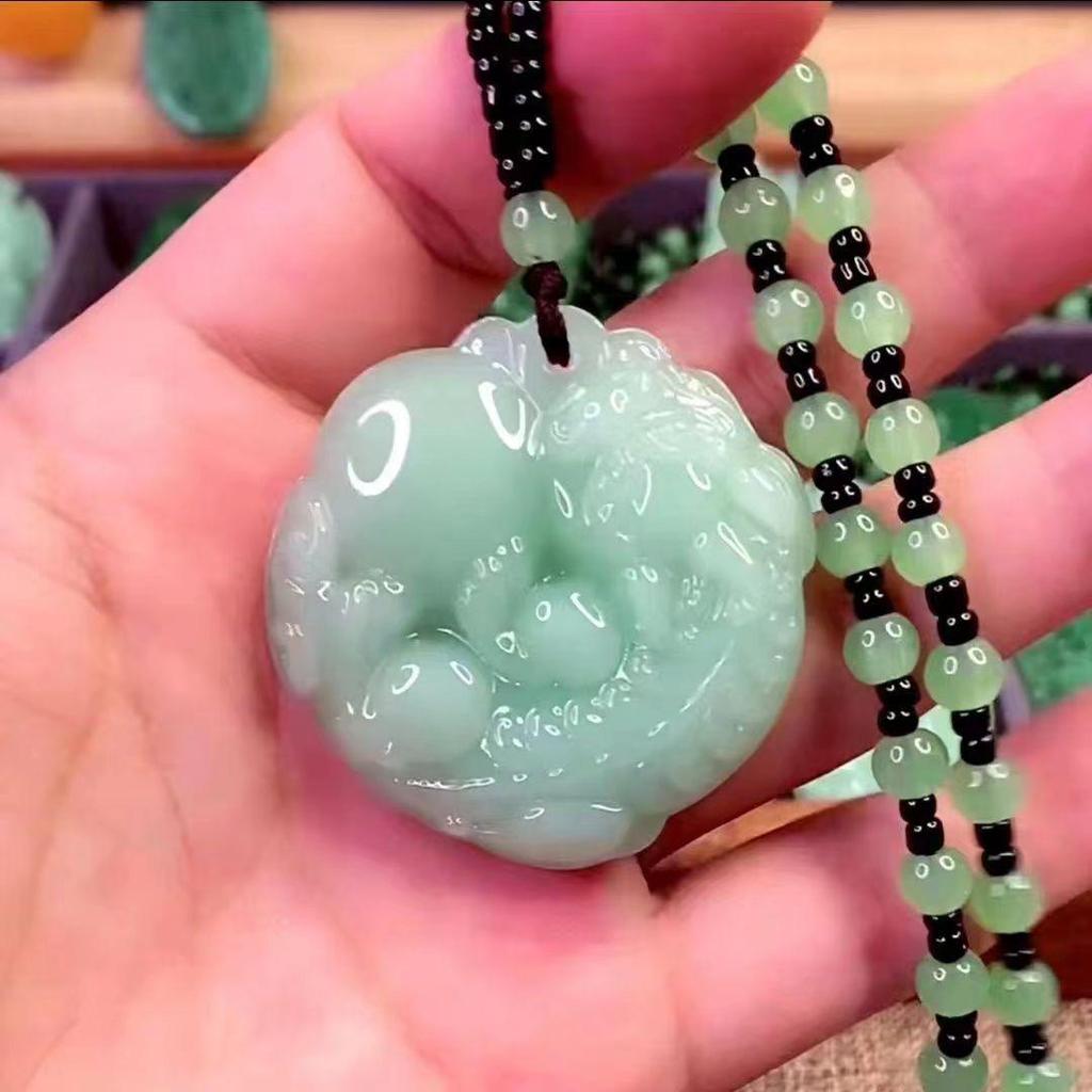 Drache Verwandelt Fisch Buddha Halskette: Reichtum & Schutz